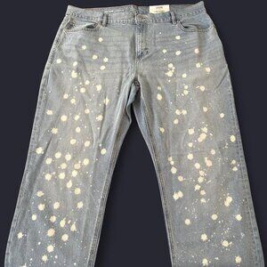 Men's Blue and Navy Jeans